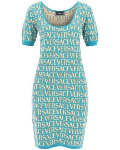 versace dress blue|Versace dress for women.